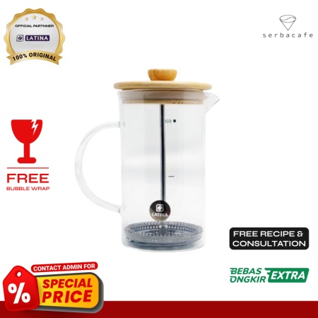 Latina Bamboo Beaker Press 600